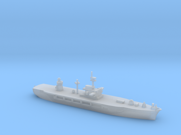 Blue Ridge-class command ship, 1/1800 3d printed