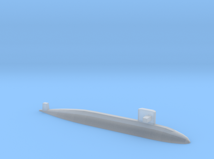 Harushio-class submarine, 1/2400 3d printed