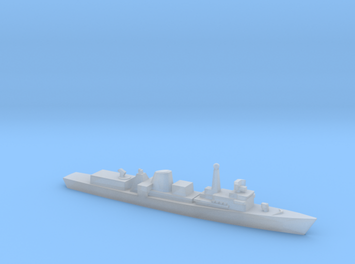 Australian light destroyer project, 1/1800 3d printed