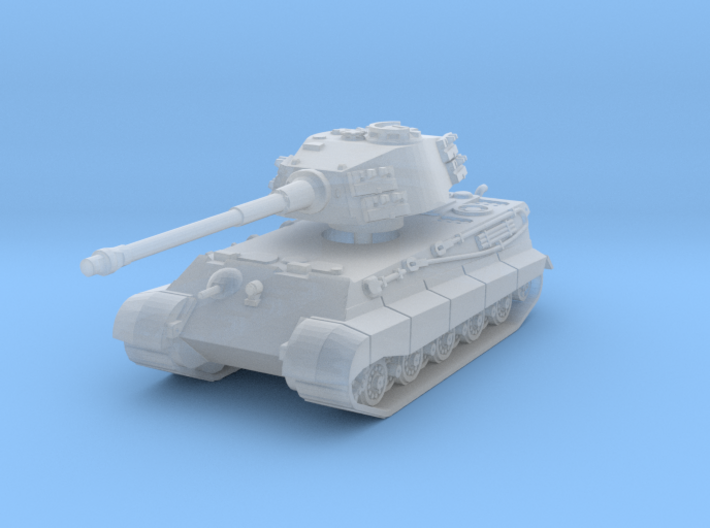 Tiger II H (skirts) 1/100 3d printed