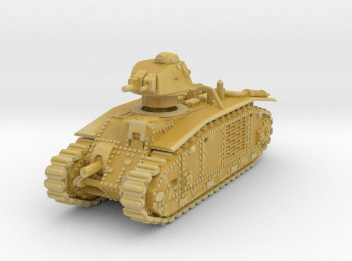 Char B1 1/160 3d printed