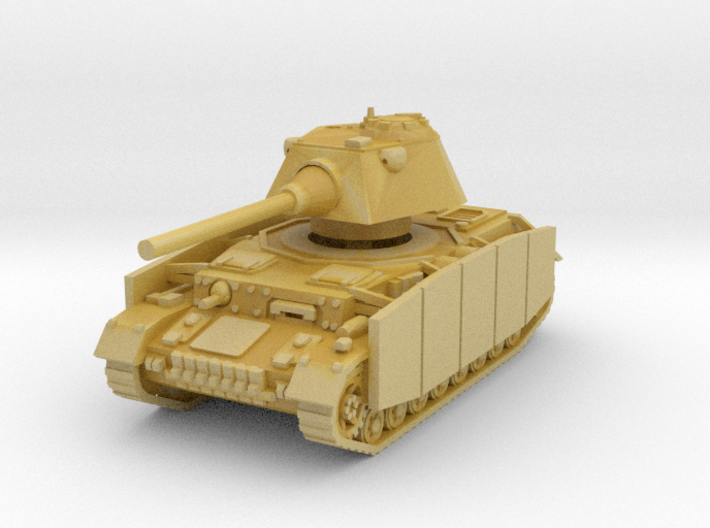 Panzer IV S (Schurzen) 1/160 3d printed