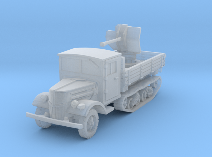 Ford V3000 Maultier Flak 38 late 1/220 3d printed