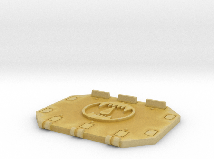 Toothed Mouth Jericho Tank Hatch #2 3d printed