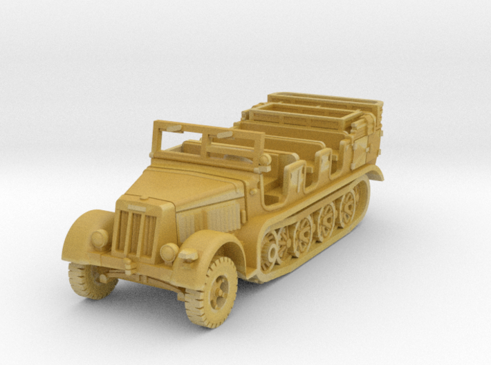 Sdkfz 7 mid (open) 1/76 3d printed