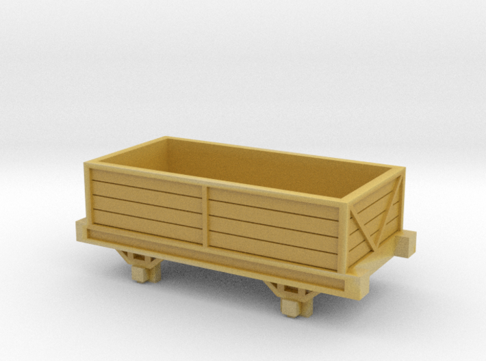 OO9 Talyllyn / Skarloey Railway Open Wagon Type 2 3d printed