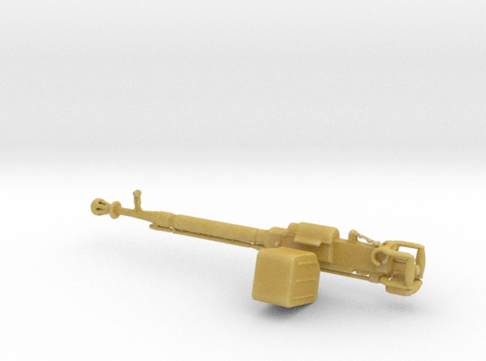 DShK Machine gun 1:25 scale 3d printed 