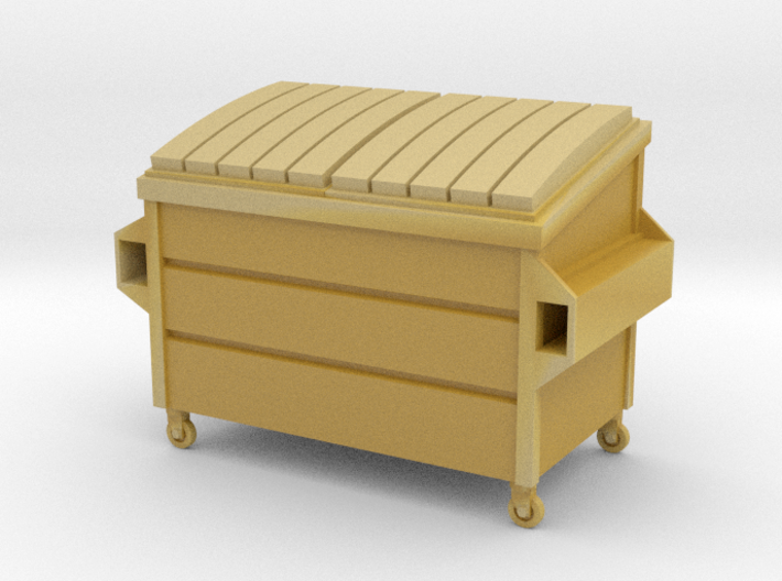 Dumpster Small in HO 3d printed 