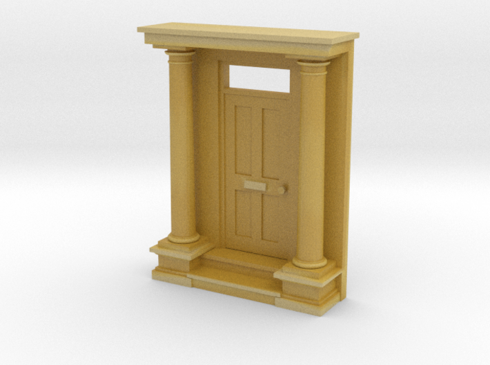 Entrance Portico N Scale 3d printed