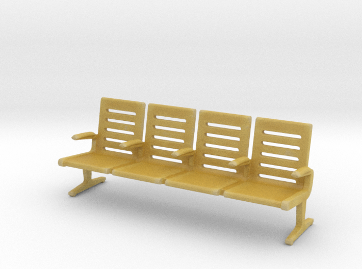 Modern Seat - OO Scale 3d printed 