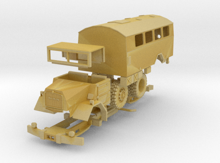 MAN 630 L2A, Koffer mit Fenster 1:160 Spur N 3d printed 