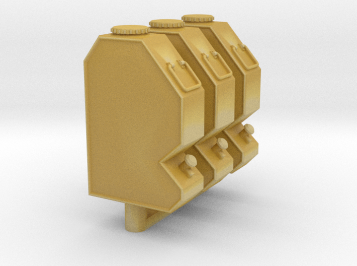 British tank water cans WW2 type B 3d printed