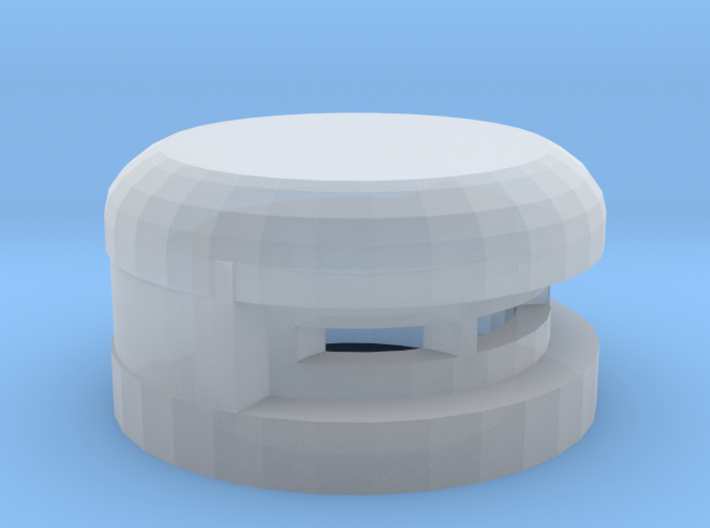 15 mm Round Bunker 3d printed