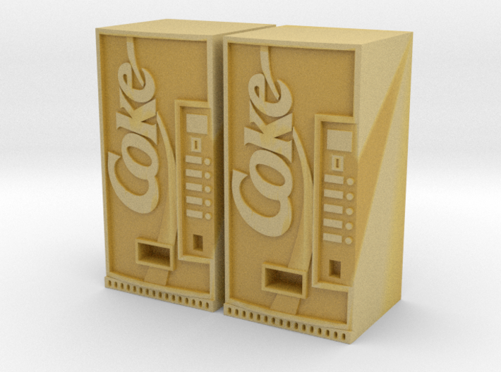 Coke vending machine x2 3d printed