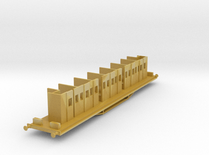 HBVC - Victorian Railways BV Carriage Chassis 3d printed 
