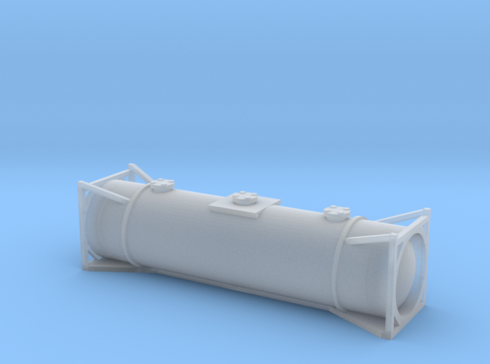 N Gauge Generic 30Ft Tank Container Open Frame 3d printed