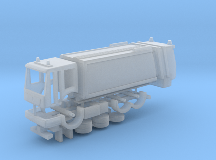 N Gauge Refuse Lorry with Econic Cab 3d printed