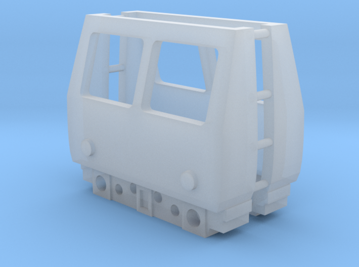 3mm Scale Class 105 Cab 3d printed