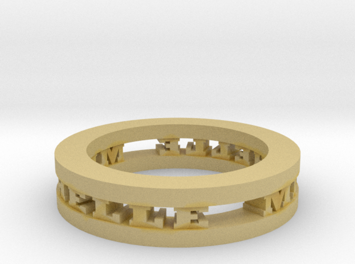 Ring 3d printed