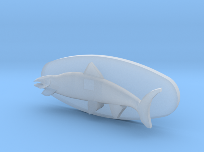 fish trophy S Scale 3d printed