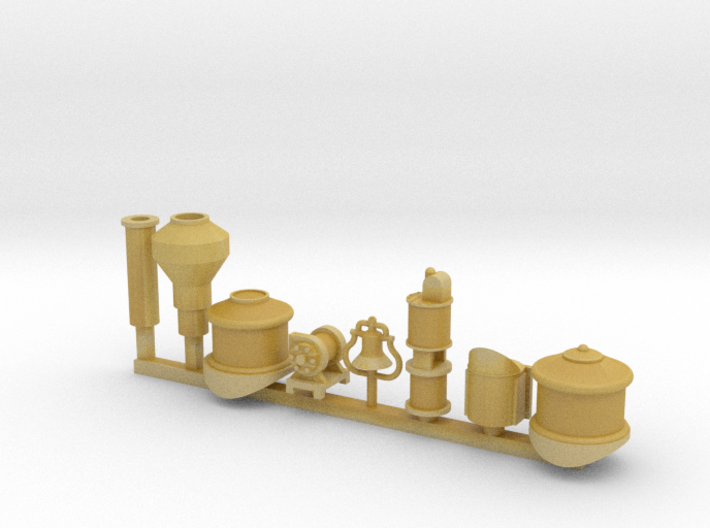 Detail parts for 2-6-0 loco conversion [set B] 3d printed 