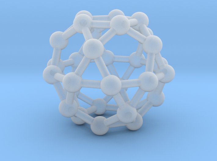 0394 Icosidodecahedron V&amp;E (a=1cm) #003 3d printed