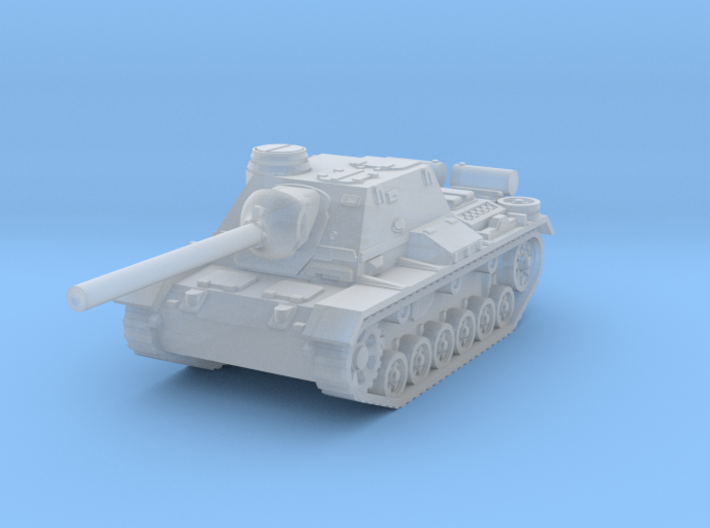 SU-85I Tank 1/100 3d printed