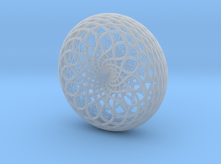 0586 Kosekomahedron [002] - Zonohedral Torus 3d printed