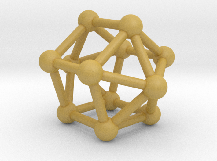 0763 J16 Elongated Pentagonal Dipyramid (a=1cm) #3 3d printed