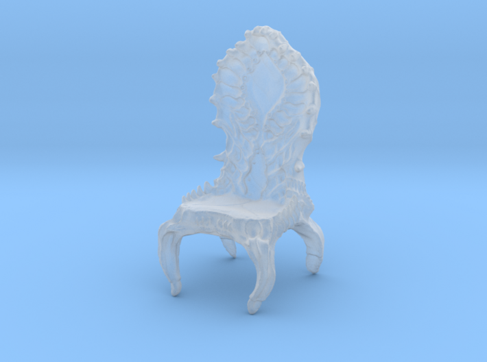 Chair, biomechanical Giger Style 3d printed