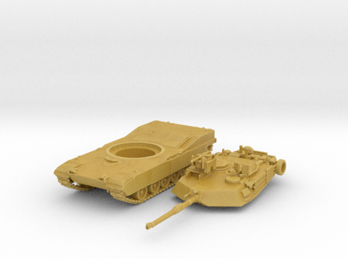 1/144 US M1A2 Abrams SEP V.3 Main Battle Tank 3d printed 
