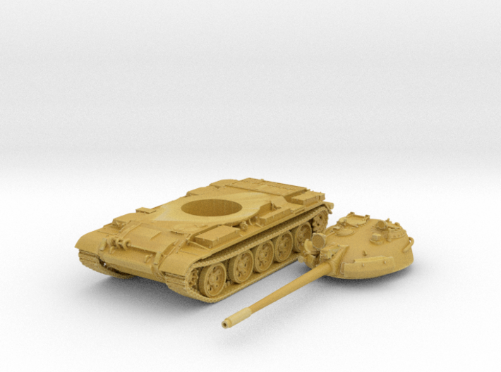 1/160 (N) Russian T-55M1 Main Battle Tank 3d printed 