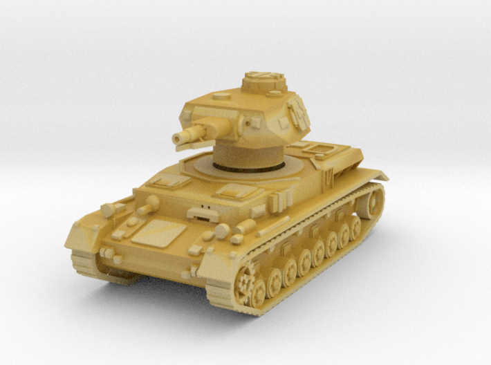 Panzer IV F1 1/200 3d printed