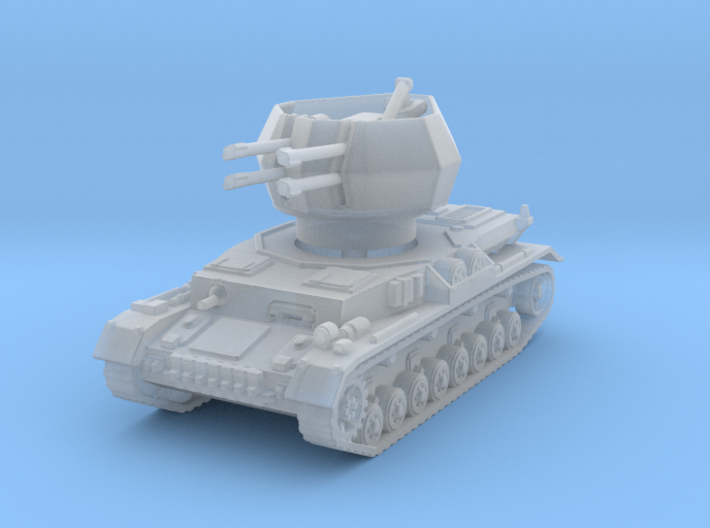 Flakpanzer IV Zerstorer 1/76 3d printed