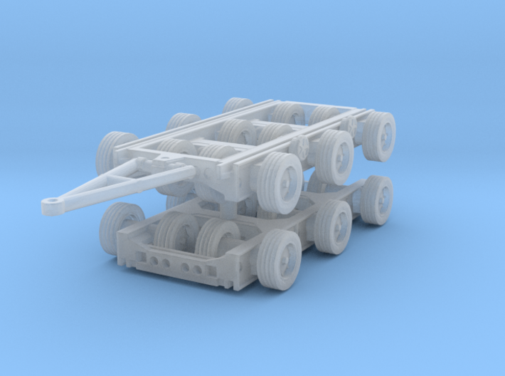 Culemeyer Trailer 3 axis (x2) 1/160 3d printed