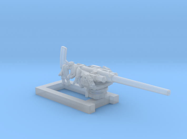 1/144 Hotchkiss 3-pdr for 50ft Steam Pinnace 3d printed 