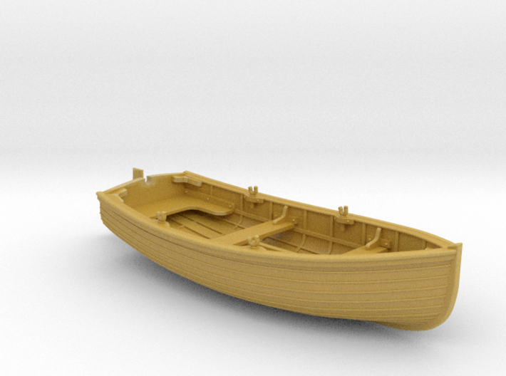 1/35 Scale Allied 10ft Sailing Dinghy x1 3d printed 