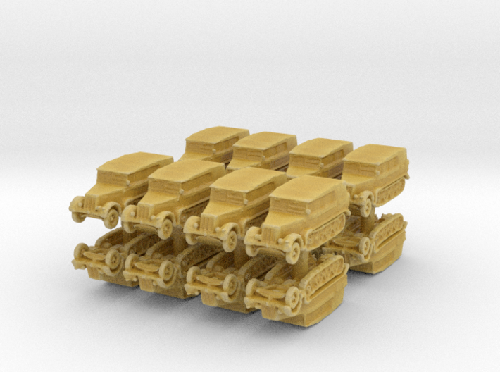 Sdkfz 7 (covered) (x16) 1/700 3d printed