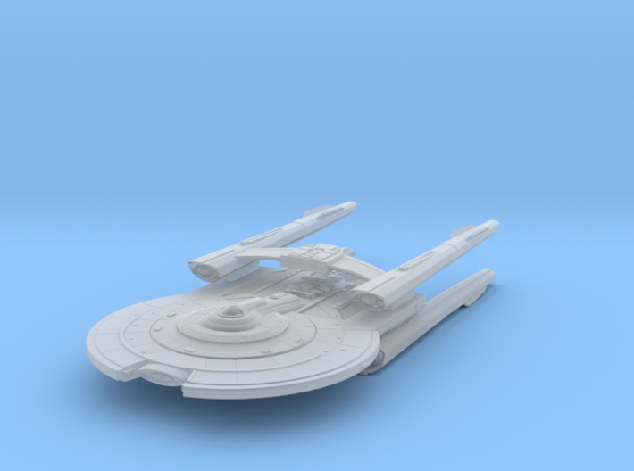 Federation YorkTown Class III refit BattleCruiser 3d printed