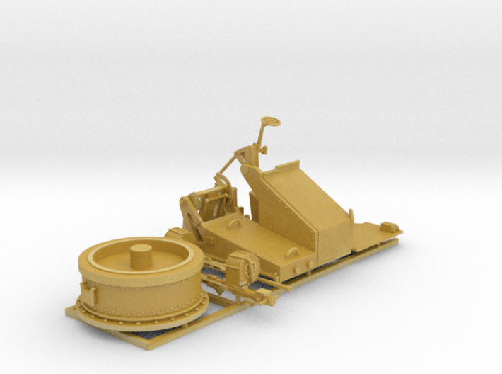 1/72 Twin 20mm Oerlikon MKV Mount Not in Use 3d printed 