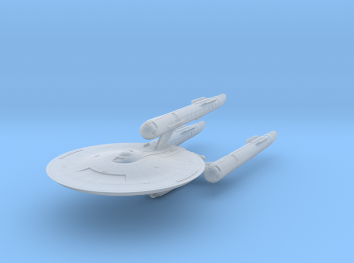 Discovery time line USS Dreadnought 4.6&quot; 3d printed