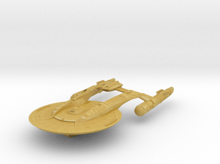 Discovery time line USS AKIRA V2 5&quot; 3d printed