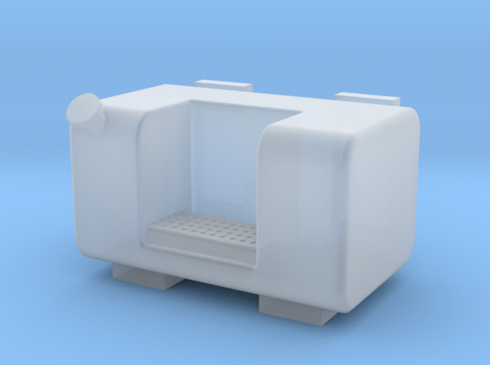 1/64 Square Fuel Tank for trucks 3d printed