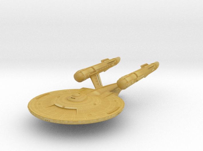 Federation Independence Class HvyCruiser 4.2&quot; 3d printed