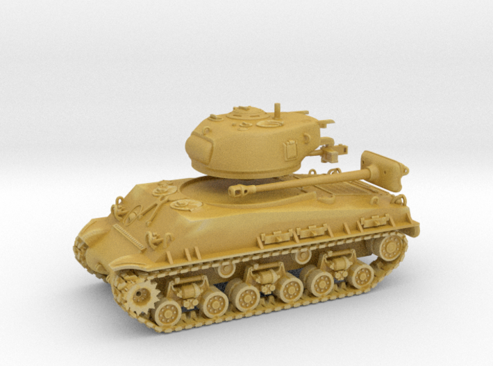 SHERMAN M4A3e8 (N scale) 3d printed 