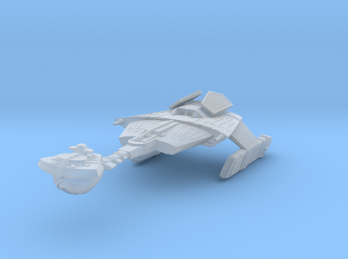 Klingon L-9 Sabre Class Frigate III 3d printed