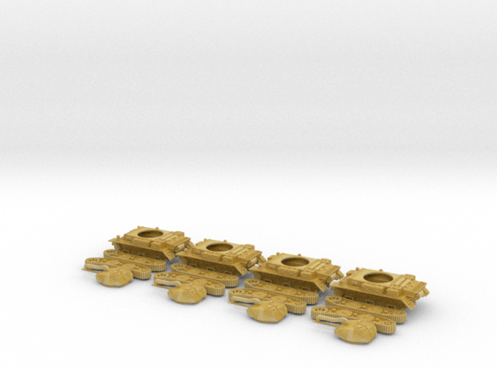 PzKpfw II ausf L - LUCHS  (4 pack) 3d printed 