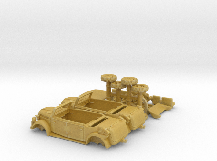 STEYR COMMAND CAR - (2 pack) - (1:100) 3d printed 