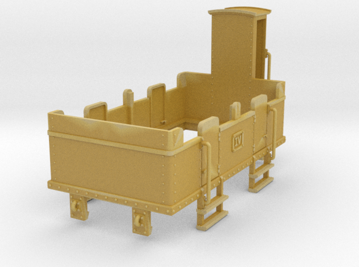 HOe-wagon06 - Crate of passenger wagon N°3 3d printed 