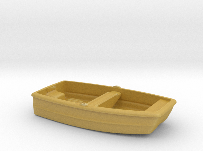Nbat20 - Small plastic boat 3d printed 